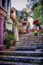 Taormina Steps Sicily Art Print By David Smith Italy Vacation Italy Travel Italian Vacation