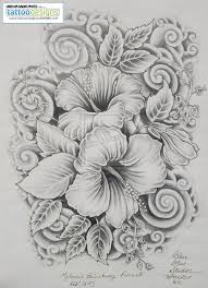 Black & grey hibiscus tattoo. Pin By Delia Schmalholz On Tatoos Beautiful Flower Drawings Hibiscus Tattoo Flower Drawing