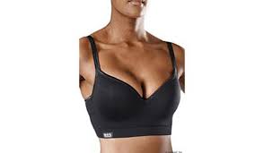 For at få den bedste støtte skal brysterne klemmes sammen og ind til kroppen. His Sport Push Up Bh Test