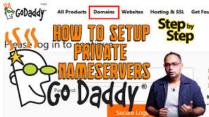 Set Up Private Nameservers At Godaddy Step By Step Redserverhost Co Tutorials Hosting Company Wp Themes Wordpress Hosting