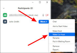 Host controls allow you as the host to control various aspects of a zoom meeting, such as managing the participants. How To Add A Co Host On Zoom All Things How