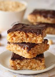 Chocolate Peanut Butter Rice Krispie Treats Vegan Gluten Free Options Peanut Butter Rice Krispie Treats Chocolate Rice Krispie Treats Rice Krispie Treats