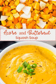 Acorn And Butternut Squash Soup Gal On A Mission Recipe Butternut Squash Soup Acorn Squash Soup Recipe Acorn Squash Recipes
