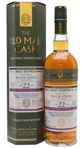 Blair Athol 1995 22 Year Old Old Malt Cask Highlands Whisky Malt Whisky Smoked Whiskey