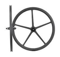 LightCarbon Ultra Light 5-Spoke Carbon Wheels 700C Five ...