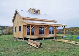 Post and beam buildings country carpenters bldgs. A Frame Cabin Kit Timber Frame Home Kit Post And Beam Cottage Timber Frame Cabin Cottage Plan Rustic House
