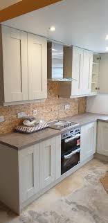 Receive the latest listings for worktops to go with oak units. Beautiful Mussel Ash Kitchen Premier Kitchens Tipperary Facebook