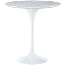 Eero Saarinen Tulip Style 20 Marble Side Table In 2020 Marble Side Tables White Side Tables Tulip Side Table