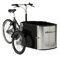 Nihola Dog Lastenfahrrad Dreirad Fahrrad Licht