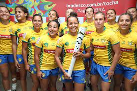 Selecao Brasileira Feminina De Rugby Participa De Atividade Interativa Com Publico Confederacao Brasileira De Rugby
