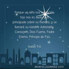 Postal 214 Porque Un Nino Nos Es Nacido Hijo Nos Es Dado Y El Principado Sobre Su Hombro Y Se Llamara Su Nombre Admirable Consejero Dios Fuerte Padre Eterno Principe De