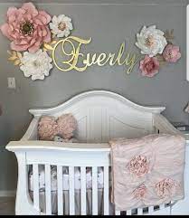 Swirling Love Paper Flowers Paper Flower Wall Nursery Decor Party Backop Name Not Included Baby Girl Nursery Room Nursery Baby Room Baby Girl Room