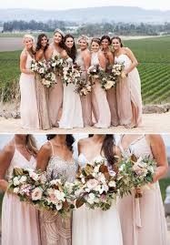 Blush Complementary Bridesmaid Dresses Champagne Bridesmaid Dresses Wedding Bridesmaid Dresses Summer Wedding Colors