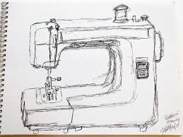 Sewing machine art, sewing print, sewing gift , seamstress gift, sewing room decor, sewing vintage flowers, buttons, needles, pins, thread doctorlawyerprints 5 out of 5 stars (273) $ 4.95. Original Pen And Ink Sewing Machine Drawing Slight Water Etsy