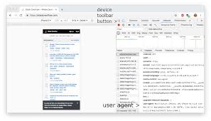 How To Find The User Agent Of An App And Use It In A Desktop Browser Stack Overflow