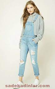Kot Tulum Kombinleri Ile 2020 Sokak Modasi Stil Fikirler Kiyafet Kombinleri Denim Overalls Moda Kiyafetler Tarz Moda