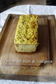 Terrine De Thon Et Courgette Au Tofu Soyeux Recette Tofu Soyeux Recette Terrine De Poisson Terrine