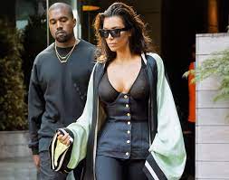 Kim Kardashian Frees the Nipple in NYC - Kim Kardashian Nipples in See- Through Top in New York City