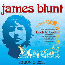 YOU'RE BEAUTIFUL, IT'S TRUE…🎶❄️ James Blunt se estará presentando por  primera vez en Monterrey en junio de 2025 por el aniversario #20 de su  álbum “Back To Bedlam”.
