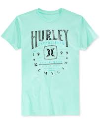 Hurley Men S Nomad Premium Graphic Print Logo T Shirt T Shirts Men Macy S T Shirt Mens Tshirts Hurley Mens