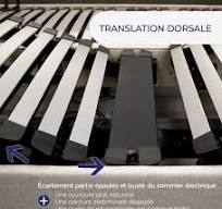 Sommier électrique tapissier duo GRAVITY