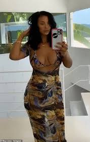 Three weeks after they attended the brits together. Maya Jama Puts On A Busty Display In A Prettylittlething Bikini During Ibiza Break Readsector Female