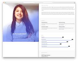 Click on the media file link above to see the interactive résumé. 45 Free Bootstrap Resume Templates For Effective Job Hunting 2021