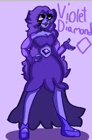 I made a Diamond and her Pearl!!(Violet Diamond) : r/stevenuniverse