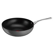 Tefal Gourmet Hard Anodised Wok 28cm Woks House Hard Anodized Cookware Tefal Cookware And Bakeware