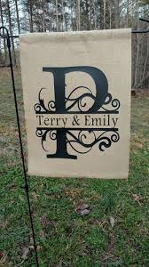 Colored Burlap Garden Flag My Vinyl Direct Burlap Garden Flags Burlap Flag