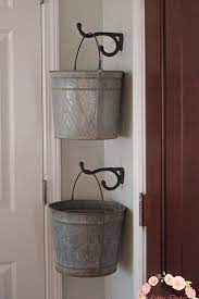 Galvanized Tubs And Buckets Galvanized Decor Country Chic Decor Room Diy