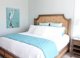 The relaxed and fresh style reminds us of those lazy summer days or that exotic holiday trip when sun, sand and surf. Bed Headboard Ideas For Coastal Room Decor Designs Wicker Wood More Coastal Decor Ideas Interior Design Diy Shopping