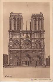 Ps2281 Les Petits Tableaux De Paris Notre Dame La Facade Mona 1929 Cathedral Cathedrale Notre Dame De Paris Notre Dame