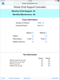 app shopper illinois child support calculator finance