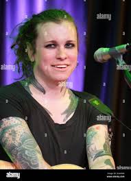 Laura Jane Grace of the band Against Me! visits the Radio 104.5 Performance  Theater