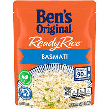 $ 4.99 for 8 lbs. Ben S Original Ready Rice Basmati Rice