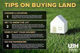 The First Step Of Home Building Is One Of The Most Important Buying Land Can Be Complex Here Are Some Ubh Tips Whe How To Buy Land Building A House Building