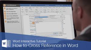 Works cited anderson, peggy king. How To Cross Reference In Word Customguide