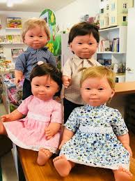 They determine how a baby's body forms during pregnancy and. Baby Doll With Down Syndrome