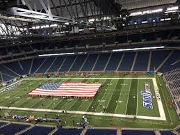 Detroit Lions Football Game At Ford Field In Detroit