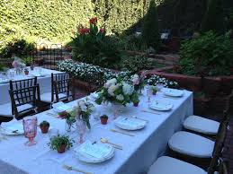 Courtyard Garden Party Bridal Shower Lucile S Old Market Omaha Ne Floral By Bou Quet Omaha Event Decor By Love Event Decor Courtyard Garden Floral Studio