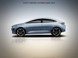 Tata 45x Sedan Concept Rendered Ahead Of Geneva Motor Show Unveiling Geneva Motor Show Sedan Tata