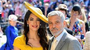 El secreto de George y Amal Clooney en la boda de los Sussex, al descubierto