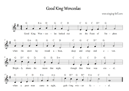 Christmas Carol Sheet Music 30 Free Scores To Download