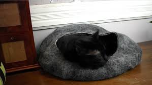 Multicolor rug handmade using 100% wool felt balls, each felt ball is hand felted and hardened specially for felt ball rug making size: Diy Felt Cat Cave Chezlin