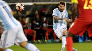 Lionel messi has said his international career is over at the age of 29 after he blazed a penalty over the bar in argentina's defeat in the copa américa final to chile. Copa America News Argentina Hat Trick Hero Lionel Messi Is A Monster Says Panama Coach Goal Com