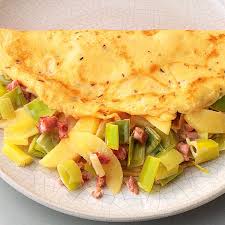 Kummel Crepes Mit Specklauch Rezept Pfannenkuchen Herzhaft Crepes Speck