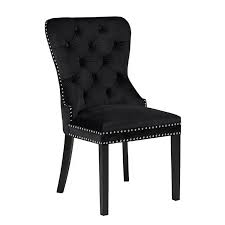This dining chair offers yet another comfortable, modern and luxurious choice for your dining room seating. Black French Furniture Black Lacquered Solid Wood Legs With Gilded Brass Velvet Luxury Elegant Dining Chairs Buy Dining Chairs Modern Black Black French Dining Chair Modern Dinning Chairs Product On Alibaba Com