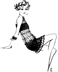 写真7 8 ファッション イラストレーター 森本美由紀展 弥生美術館で開催 vogueやoliveで活躍 イラスト ファッションイラストレーター イラストレーター