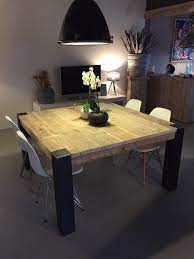 resultat pinterest fr trouve sur google square dining tables dining table farmhouse dining rooms decor